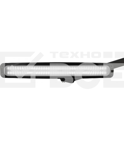 Лампа настольная бестеневая Rexant 31-0411, струбцина, «ECO light», 84 SMD LED, сенсорный диммер, черная