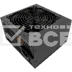 Блок питания 1STPLAYER SR-500W, 500Вт, 80 PLUS, 120мм, черный, фото 1