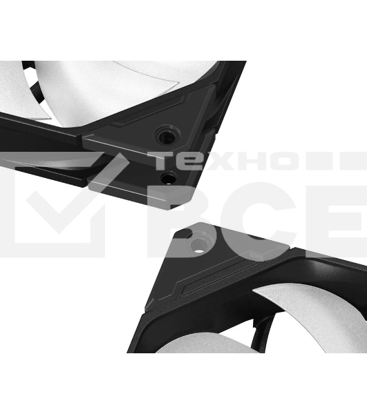 Вентилятор для корпуса ID-Cooling TF-12025-PRO-ARGB черный, 120 мм, 1800 об/мин, 35.2 дБ, 4 pin