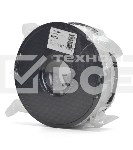 Филамент Crown Micro CM-FILPETG015W PETG 1.75 1кг белый