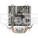 Кулер универсальный Silverstone SST-KR03 Kryton CPU Cooler, low noise, silent hydraulic bearing 92mm blue LED fan, universal Socket compatibility, фото3