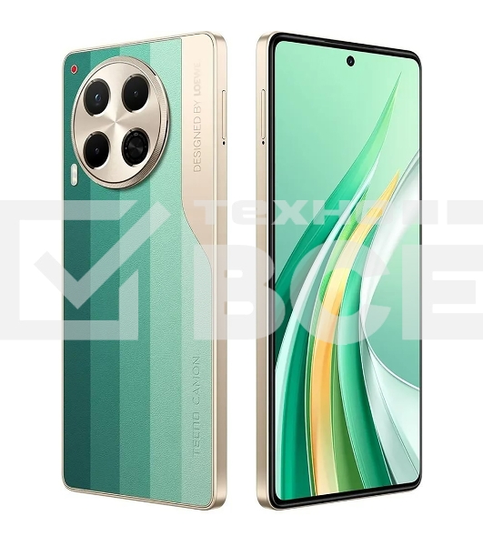 Смартфон Tecno CAMON 30 5G, 8/256Gb, Design Edition/зеленый