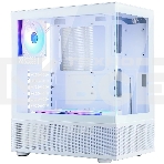 Компьютерный корпус 1STPLAYER MIKU Mi7-A ARGb белый/ATX/3x120мм ARGb fans/Mi7-A-WH-2FC7R-W-1FC7-W, фото 1