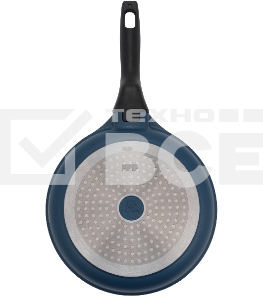 Сковорода Rondell Del mar RDA-1848 круглая 26см покрытие: Xylan Plus ручка съемная (без крышки) синий