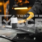 Киянка резиновая Denzel 225 г, черно-белая, фибергласовая рукоятка c TPR покрытием, фото7