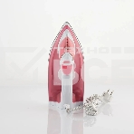 Утюг Scarlett SC-SI30K56 розовый, 2400; Световой индикатор работы: Да; Регулируемый пар до г/мин: 35; Паровой удар до г/мин: 140; Резервуар для воды, мл: 280; Функция разбрызгивания воды: Да; Терморегулятор: Да; Вертикальное отпаривание: Да; Регулировка с, фото10