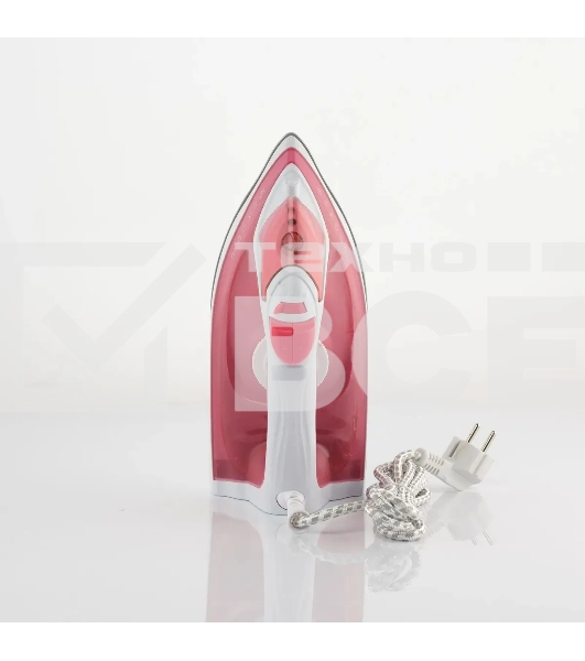 Утюг Scarlett SC-SI30K56 розовый, 2400; Световой индикатор работы: Да; Регулируемый пар до г/мин: 35; Паровой удар до г/мин: 140; Резервуар для воды, мл: 280; Функция разбрызгивания воды: Да; Терморегулятор: Да; Вертикальное отпаривание: Да; Регулировка с