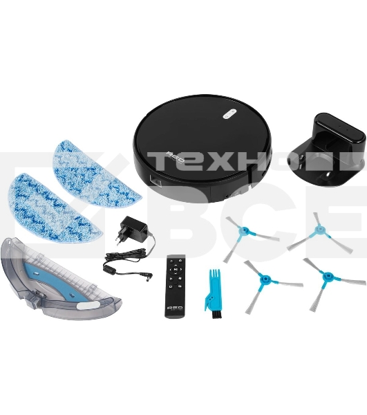 Пылесос-робот Red Solution RV-R6040S 22Вт черный