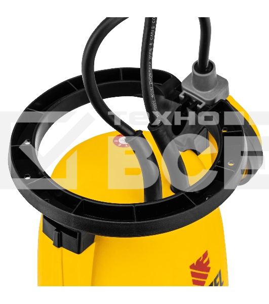 Дренажный насос Denzel DP-450S для чистой и грязной воды, 450 Вт, напор 6 м, 12000 л/ч