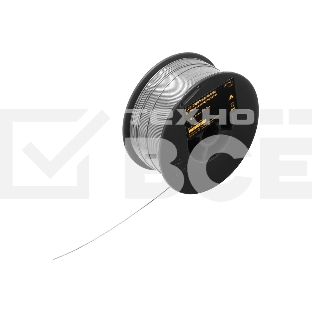 Порошковая проволока Е71TGS, диам. 0,8 мм, 1 кг, диам. катушки D100 Denzel