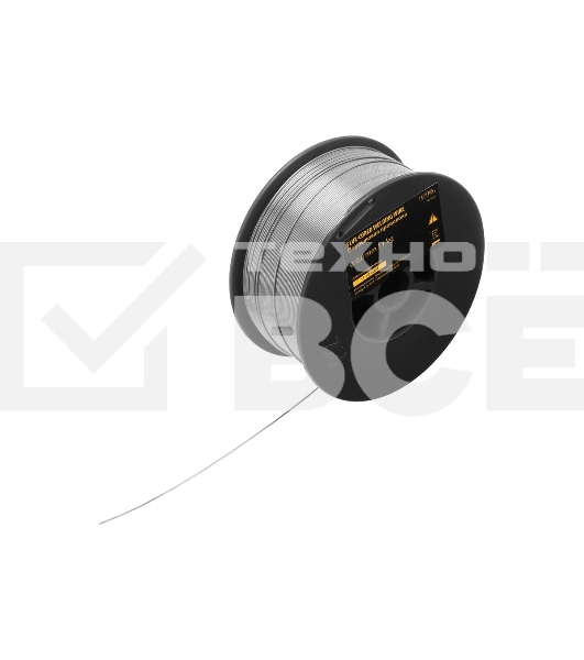 Порошковая проволока Е71TGS, диам. 0,8 мм, 1 кг, диам. катушки D100 Denzel