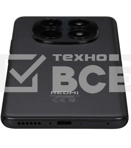 Смартфон Xiaomi Redmi Note 15, 8/256Gb, черный