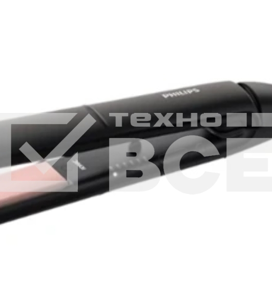 Выпрямитель для волос Philips BHS378/00 черный/розовый, 28 мм, 230 °C, 6 режимов