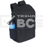 Рюкзак для ноутбука 15.6' Riva 8067 черный полиэстер, фото6