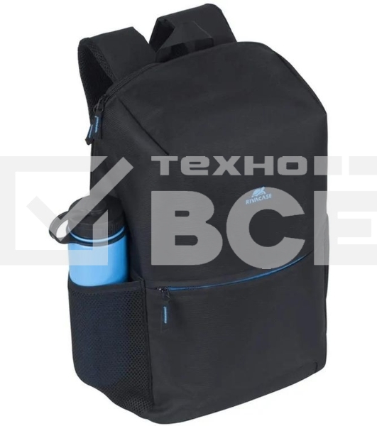 Рюкзак для ноутбука 15.6' Riva 8067 черный полиэстер