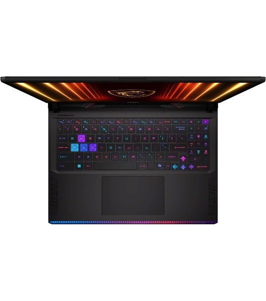 Ноутбук MSI Raider 16 HX AI A2XWHG-814XRU/16'/IPS/Intel Core Ultra 7 255HX/32Gb/1Tb SSD/NVIDIA GeForce RTX5070Ti 12Gb/DOS/черный/2.7kg