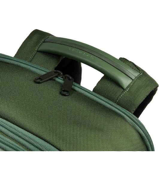 Рюкзак мужской Piquadro Lyss CA6929S143BM/VE зеленый тимьяновый полиэстер/натур.кожа