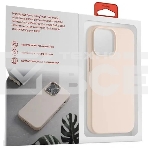 Чехол (клип-кейс) uBear для Apple iPhone 13 Pro Touch Case светло-розовый (CS105LR61PTH-I21), фото2