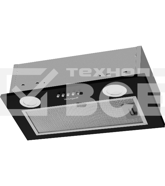 Вытяжка Weissgauff BOX 456 черный