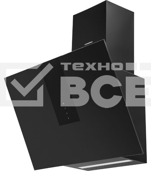 Кухонная вытяжка Maunfeld Aurora 60 черный матовый