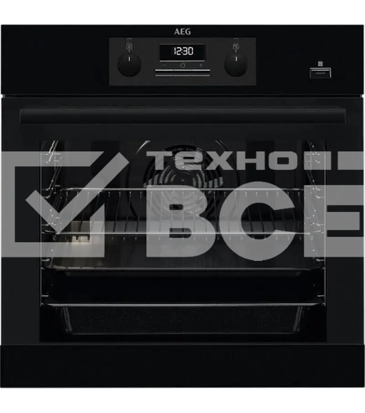 Духовой шкаф электрический AEG BEB351111B черный