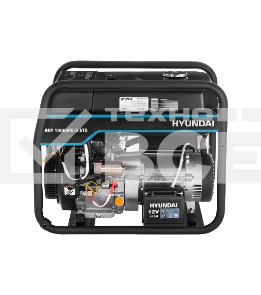 Электрогенератор бензиновый Hyundai HHY 10000FE-3 ATS, 8 кВт, 74 дБ, 89.5 кг