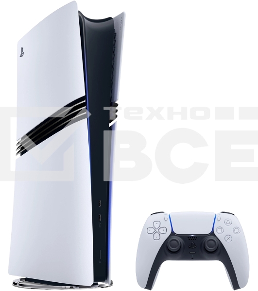 Игровая приставка Sony PlayStation 5 Pro Digital CFI-7021 B01Y белый/черный
