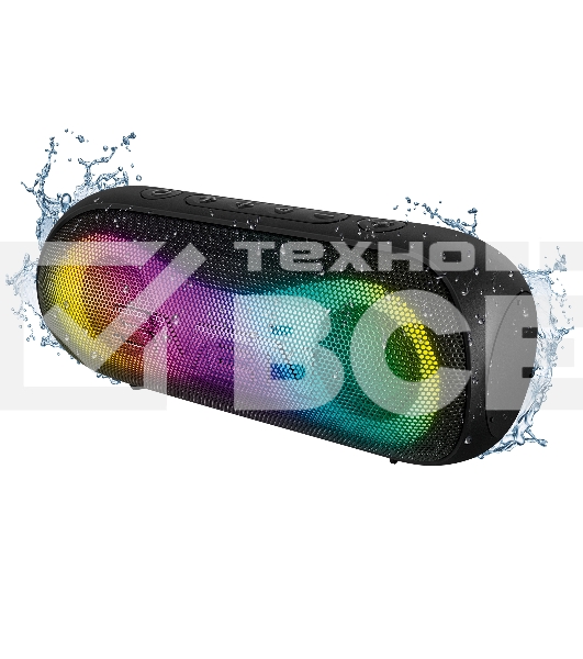 Портативная акустика Sven PS-165, черный (16 Вт, Waterproof (IPx6), TWS, Bluetooth, microSD, 3000мА*ч)