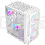 Компьютерный корпус 1STPLAYER TRILOBITE T7-P белый, ATX, 4x120мм LED fans, фото3