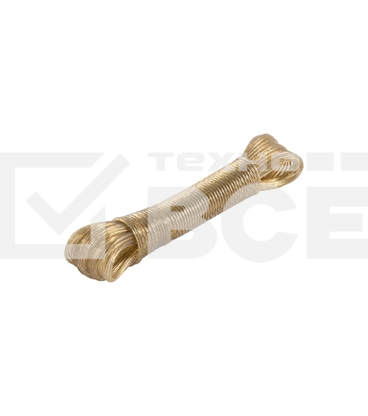 Шнур бельевой Рыжий Кот металл 15 м., суперпрочный