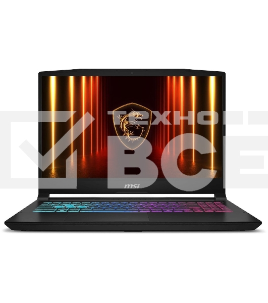 Ноутбук MSI Katana 15 HX B14WFK-618XRU черный Intel Core i5-14450HX/16Gb/SSD 1Tb/RTX 5060 8Gb/15.6