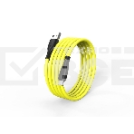 Кабель Smartbuy (iK-12-S21by) S21 MicroUSB желтый, 2.4 А, сил., 1 м, фото 1