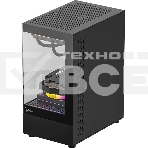 Компьютерный корпус MiniTower AeroCool/Formula Crystal Z1CM PLUS AR black (mATX, без БП, USB Type-A+USB Type-C) (Crystal Z1CM Plus Black AR), фото7