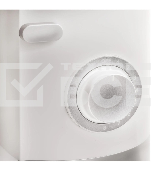 Кухонная машина KORTING KKM 0105 Polar мощность 1200 Вт, 7 насадок (планетарный миксер с 3-мя насадками, мясорубка, насадка для колбас, насадка для кеббе, насадка-блендер), объем чаши 5.5 л, 8 скоростей, импульсный режим, механическое управление, белый