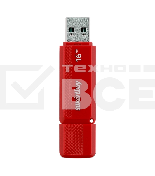 Флешка USB Smartbuy 16 Gb Dock красный (SB16 GbDK-R)