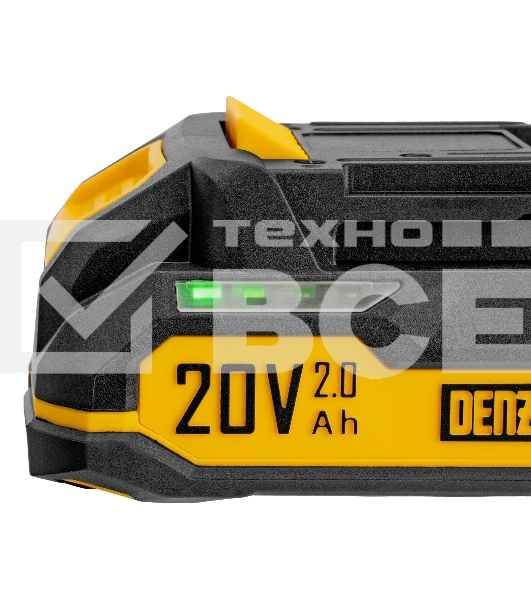 Батарея аккумуляторная Denzel BH-20-2.0, Li-Ion, 20 В, 2,0 А·ч