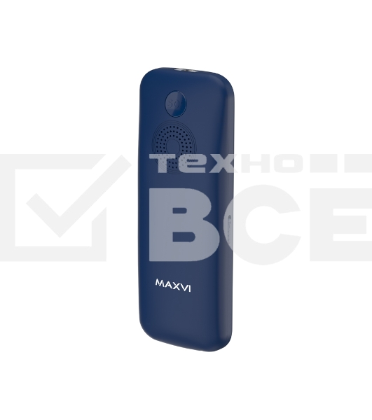 Телефон Maxvi RT-03 blue + док-станция