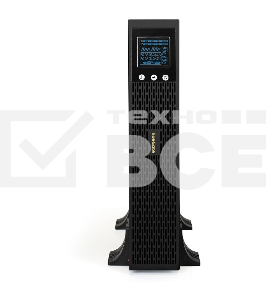 Источник бесперебойного питания Pure Sine Wave ExeGate SinePower UHB-2000.LCD.AVR.C13.RJ.USB.2U 2000VA/1600W,8*C13,RM/Tower