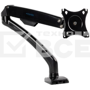 Кронштейн для мониторов Kromax OFFICE-8 черный, для LCD/LED мониторов 15'-32', нагрузка 2-8 кг, настольный, 6 ст свободы, VESA 100x100 мм