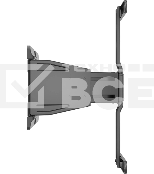 Кронштейн для телевизора Ultramounts UM955 черный 37'-75' макс.50кг настенный поворот и наклон