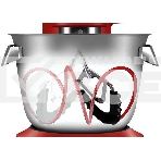 Кухонная машина Bosch MUM9A66R00 планетар.вращ. 1600Вт красный, фото7