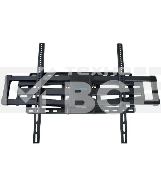 Кронштейн для телевизора Kromax ATLANTIS-75 черный, 40'-90' макс. 101 кг, настенный, поворотно-выдвижной и наклонный
