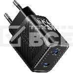 Сетевое зарядное устройство Vention на 2 порт USB С+C GaN 45W Черный, фото3