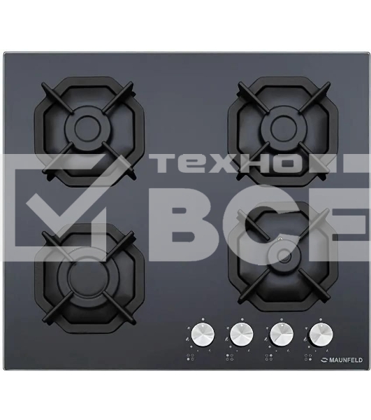 Газовая варочная панель Maunfeld EGHG.64.2CB\G черный