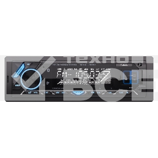 Автомагнитола AURA FIREBALL-302BT, 1 DIN, Bluetooth, USB Type-A, AUX