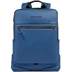 Рюкзак Piquadro Corner 2.0 CA6464C2OW/AV серо-голубой полиуретан, фото 1