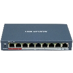 Коммутатор Hikvision DS-3E0109P-E(C), 8×100 Мбит/с PoE + 1×100 Мбит/с, неуправляемый, фото2