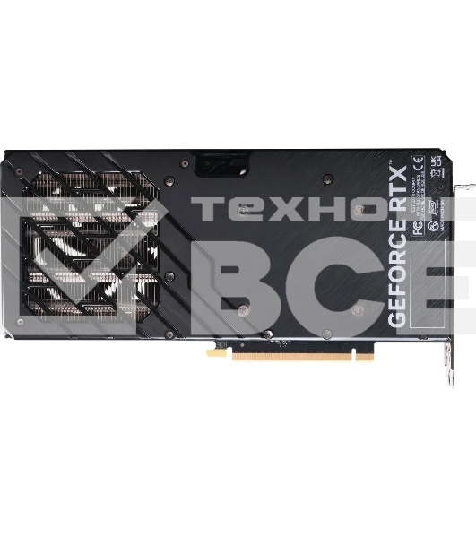 Видеокарта Palit RTX4070 SUPER DUAL OC 12GB PCI-E 4.0 192bit GDDR6X 1920/21000 HDMIx1 DPx3 HDCP Ret