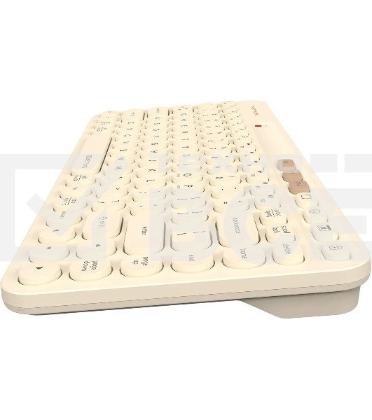 Клавиатура A4Tech Fstyler FBK36C AS беспроводная, USB, Bluetooth/Радиоканал, бежевый