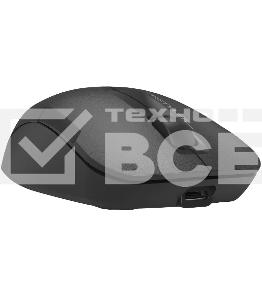 Мышь беспроводная A4Tech Fstyler FG15C Air2 черный, 1200 dpi, радиоканал, USB, кнопки - 3